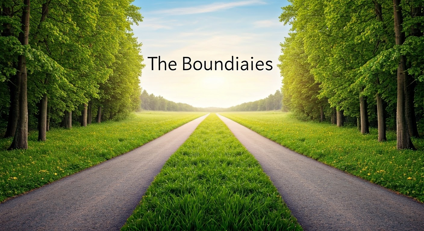 Abstract representation of boundaries